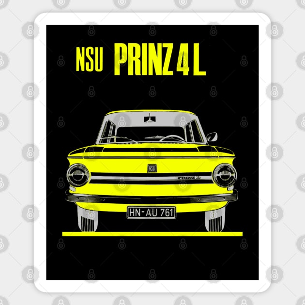 NSU PRINZ - owners handbook Magnet by Throwback Motors